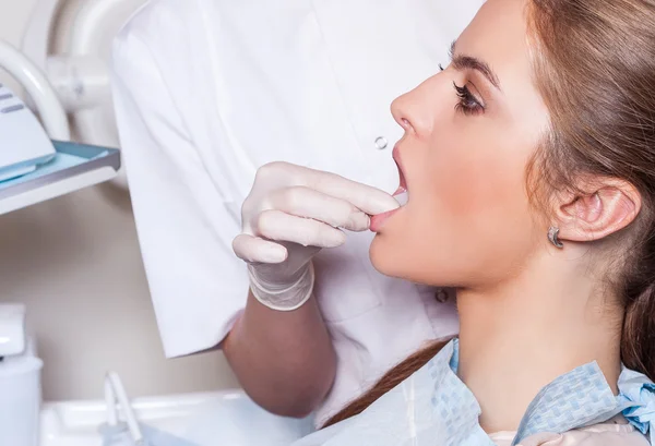 Female patient — Stock Photo, Image