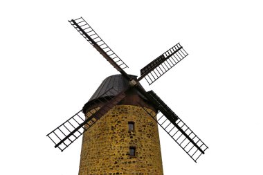 Historic windmill in Warnstedt clipart