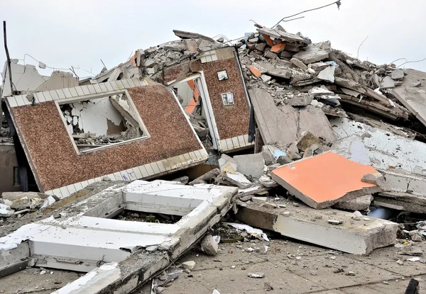 Demolición de una casa — Foto de Stock