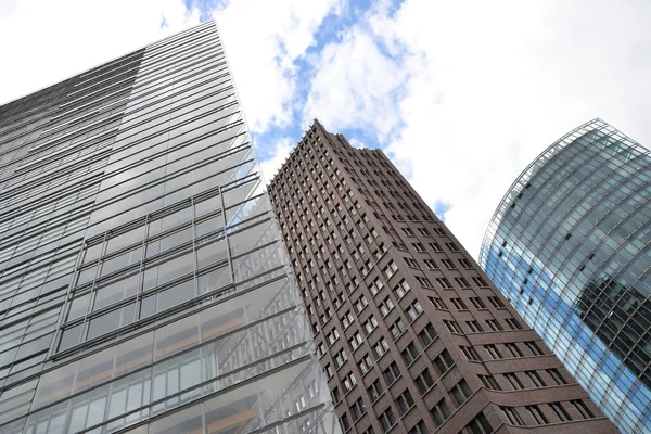 Skyscrapers on Potsdamer Platz in Berlin — Stock Photo, Image