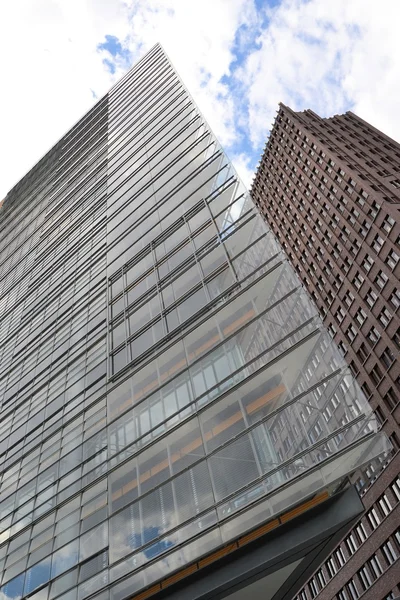 Wolkenkrabbers op de potsdamer platz in Berlijn Stockafbeelding