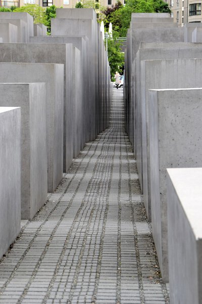 The Holocaust Memorial in Berlin