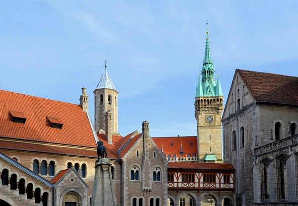 Die Altstadt von Braunschweig — Stockfoto