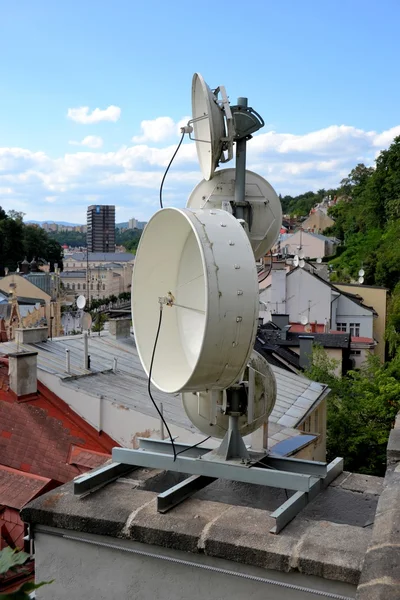 Sui tetti di Karlovy Vary — Foto Stock