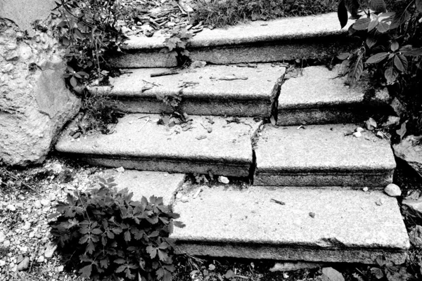 Un vieil escalier à Karlovy Vary — Photo