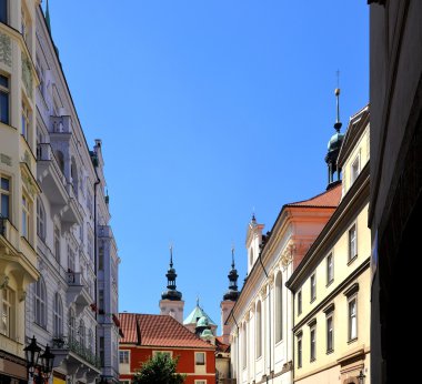 Prag 'ın eski şehrine bakan