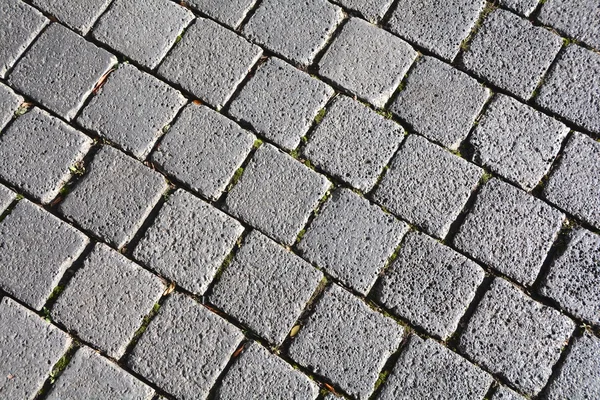 Street with cobblestones — Stock Photo, Image