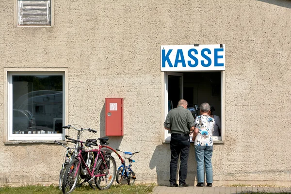 Pod nazwą cashpoint — Zdjęcie stockowe