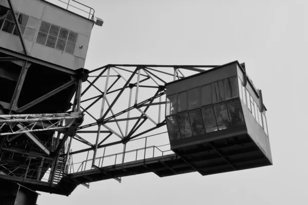 Cabana de uma escavadora em Ferropolis — Fotografia de Stock