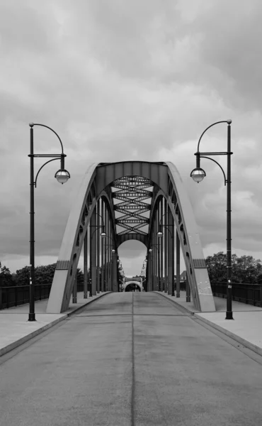 Ponte a Magdeburgo — Foto Stock