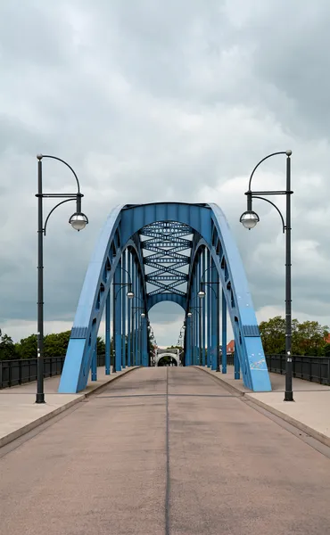 Bridge in Magdeburg — Stock Photo, Image