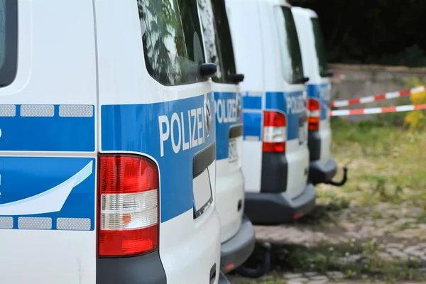 Polizeiauto — Stockfoto