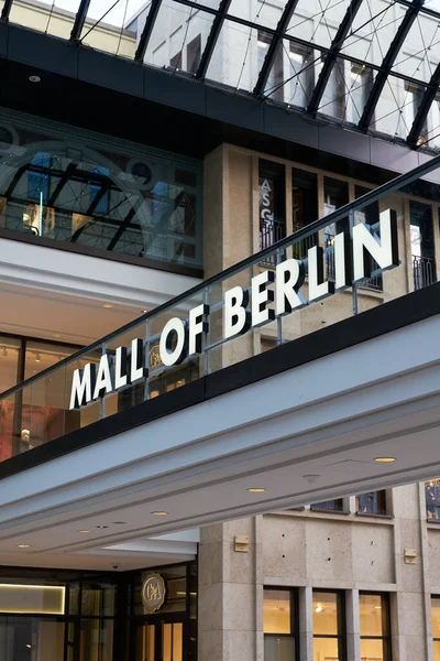 Берлін Німеччина Вересня 2021 Року Популярний Торговий Центр Mall Berlin — стокове фото