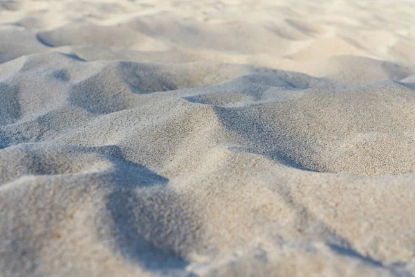Jemnozrnný Písek Pláži Polského Pobřeží Baltského Moře — Stock fotografie