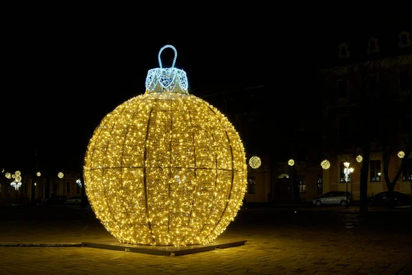 Decoración Navideña Iluminada Como Atracción Plaza Catedral Magdeburgo Navidad —  Fotos de Stock
