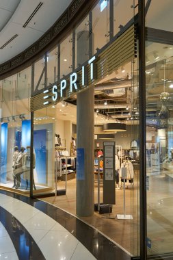Berlin, Germany  September 16, 2021: Store of the fashion group Esprit in the center of Berlin                               