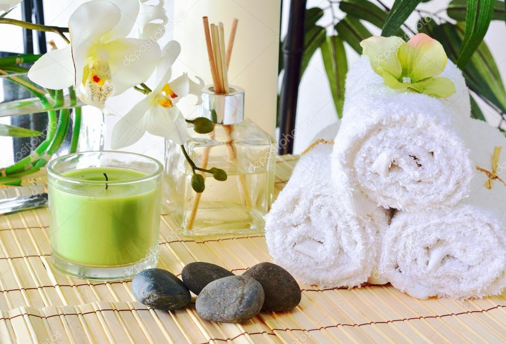 Spa Massage Items — Stock Photo