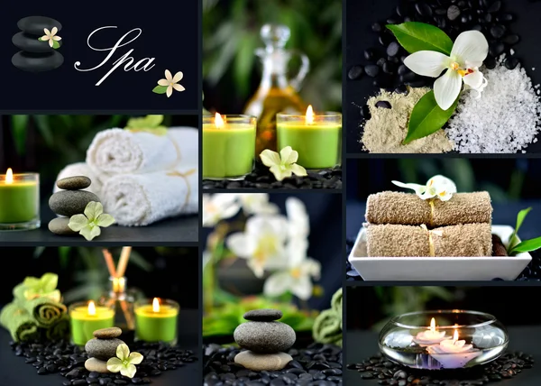 Collage spa — Photo