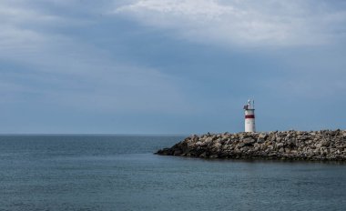 Yalnız Deniz Feneri Manzarası