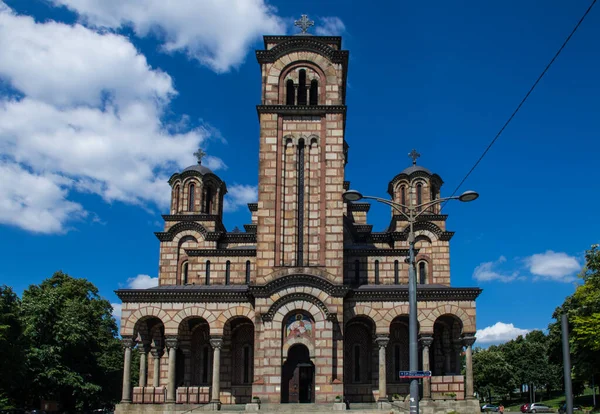 Церковь Святого Марка Белграде — стоковое фото