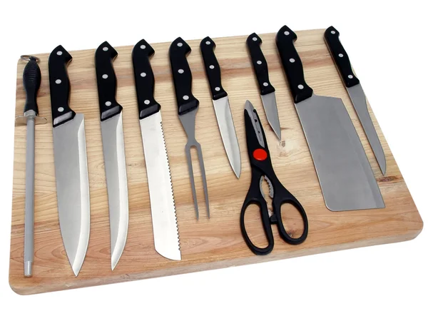 Knife set — Stock Photo, Image