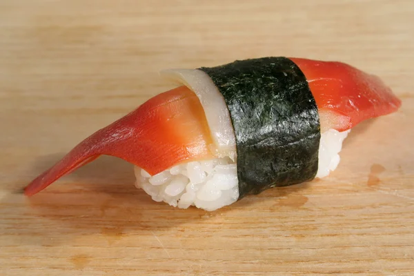Hokkigai sushi — Foto Stock