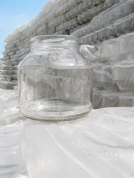 Warehouse glass — Stock Photo, Image