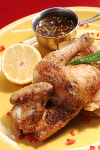 Fired chicken — Stock Photo, Image