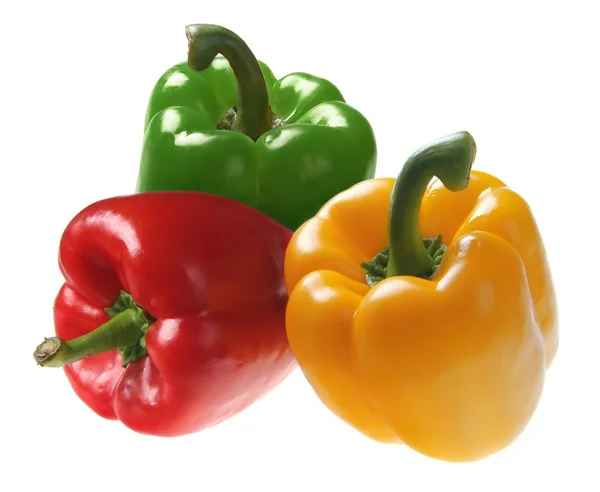 Pepper on white — Stock Photo, Image