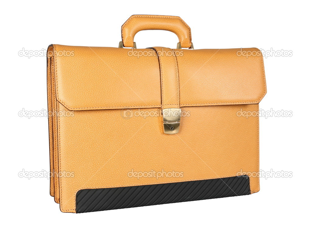 yellow briefcase