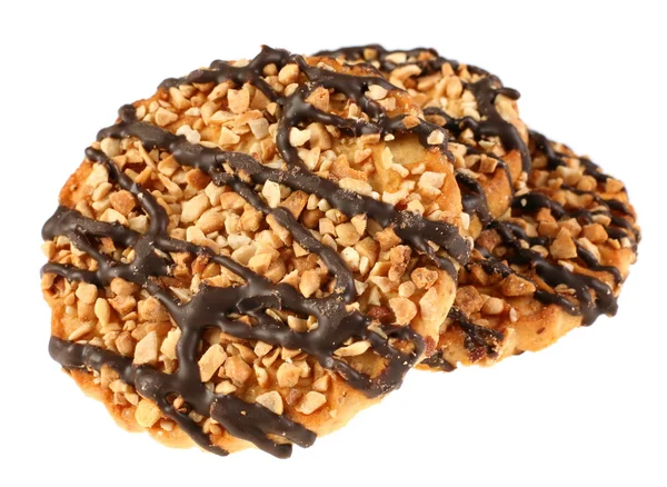 Cookie med jordnötssås — Stockfoto