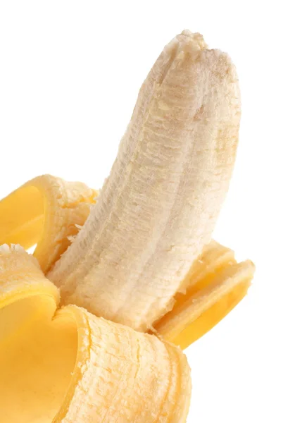 Open banana fruit — Stock Photo, Image