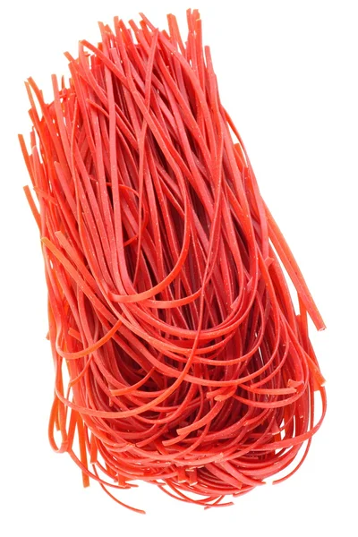 Red pasta — Stock Photo, Image