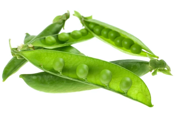 Groene erwten — Stockfoto