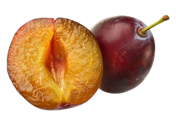 Violet plum — Stock Photo, Image