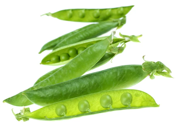 Peas pod and seed — Stock Photo, Image