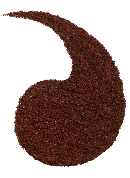 Coffe shape — Stock Photo, Image
