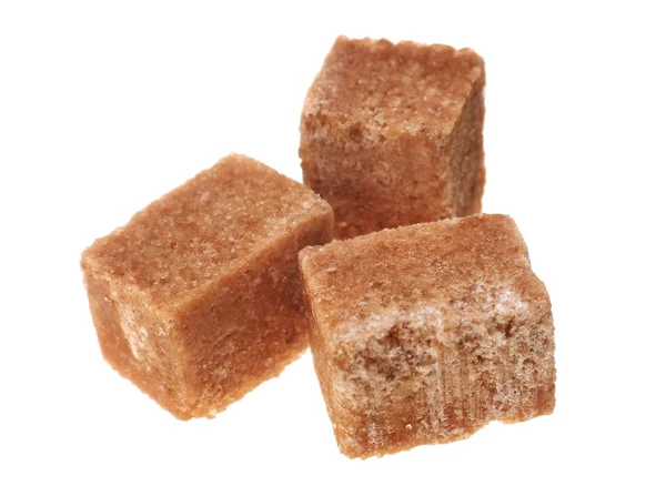 Brown sugar cube — Stock Photo, Image