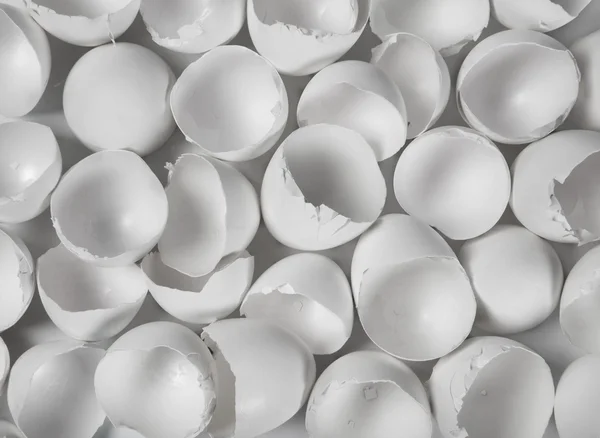 Tło uszkodzony jajko powłoki — Zdjęcie stockowe