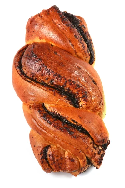 Baking loaf with poppy — Stock Photo, Image