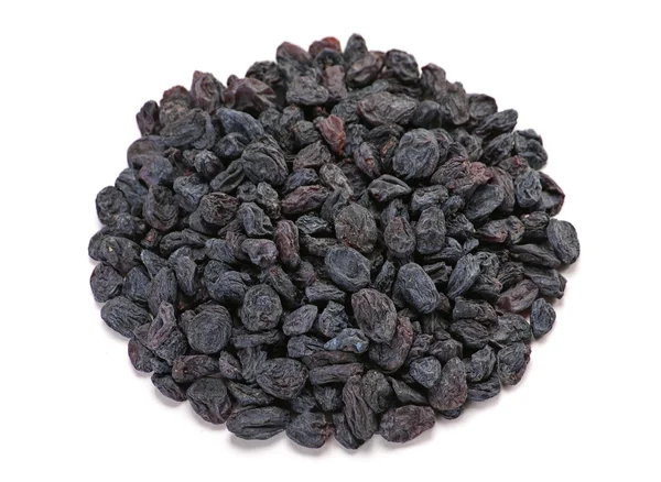 Fruits secs noirs raisins secs — Photo