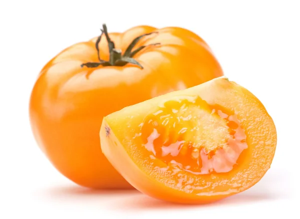 Duży żółty pomidor — Zdjęcie stockowe