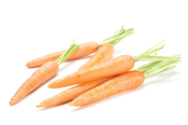 Carrot vegetable on white — Stock Photo, Image