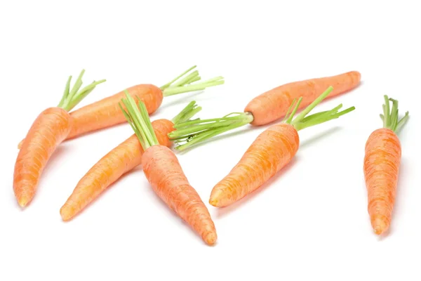 Carrot vegetable on white — Stock Photo, Image