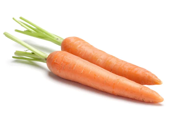 Carrot vegetable on white — Stock Photo, Image