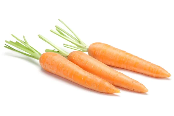 Carrot vegetable on white — Stock Photo, Image