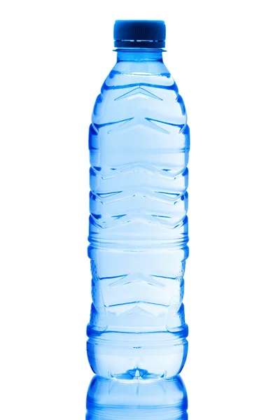 Transparante plastic fles — Stockfoto