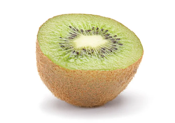 Kiwi op wit — Stockfoto