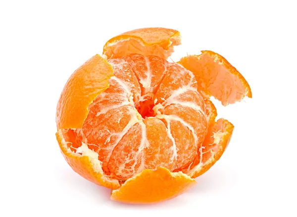 Open tangerine fruit — Stock Photo, Image