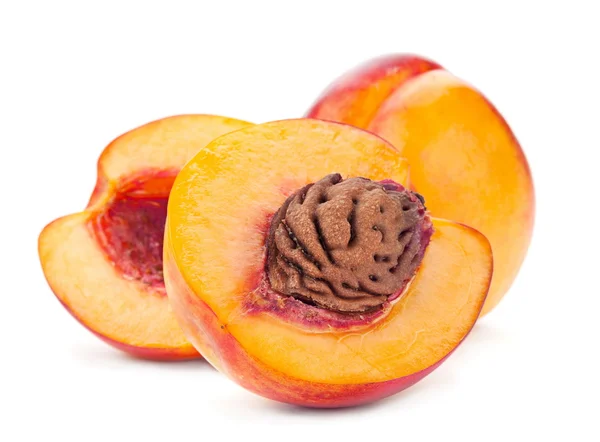 Nectarine perzik familie — Stockfoto